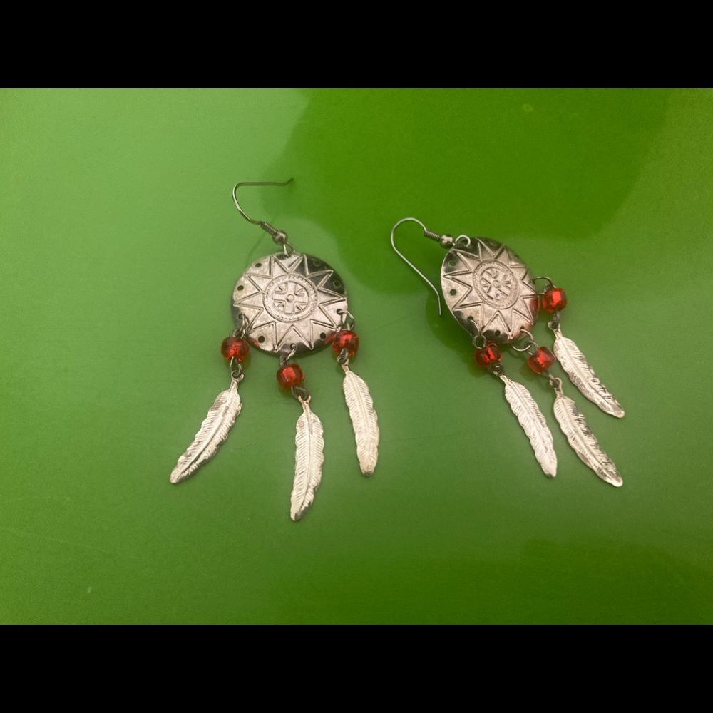 Women’s dream catcher earrings